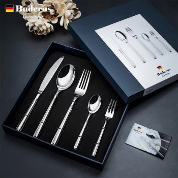 【德國Buderus】316不鏽鋼材餐具5件禮盒組-丹麥皇室
