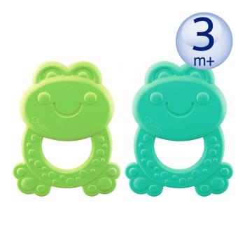 chicco-ECO+小青蛙固齒玩具-顏色隨機出貨