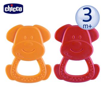 chicco-ECO+小狗狗固齒玩具-顏色隨機出貨