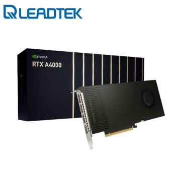 Leadtek 麗臺 NVIDIA RTXA4000 16GB GDDR6 256bit 工作站繪圖卡