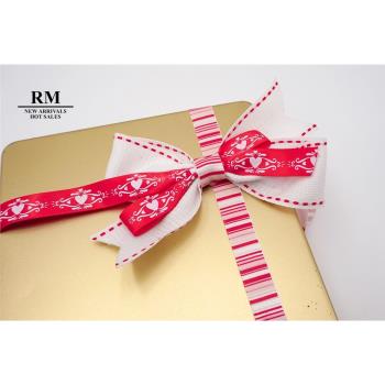 特惠套組 紅白情人套組 緞帶套組 禮盒包裝 蝴蝶結 手工材料
