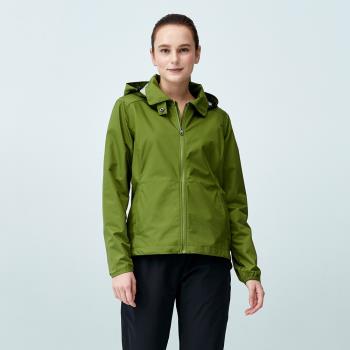 【HAKERS 哈克士】女 3L輕量防風防水透氣短版外套(休閒旅遊/戶外登山/機能外套)