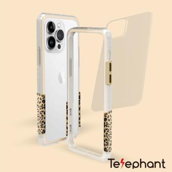 Telephant太樂芬 iPhone 12/12 Pro NMDer 抗汙防摔手機殼-豹喜