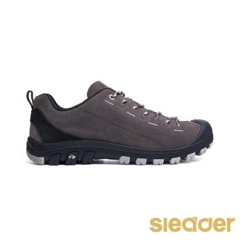 【sleader】動態防水/防滑耐磨戶外男休閒鞋-S2045(咖）