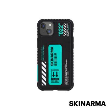 Skinarma日本潮牌 iPhone 13 Shingoki 022款磁吸支架防摔手機殼-綠
