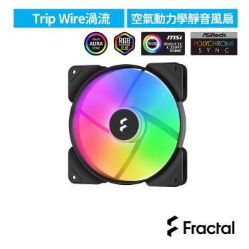 【Fractal Design】Aspect RGB 14cm風扇-黑
