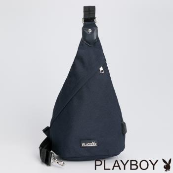 PLAYBOY - 單肩背包 Streamline系列 - 深藍色
