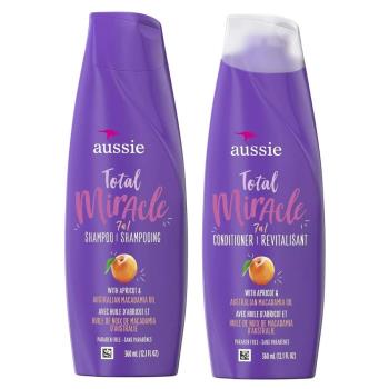澳洲AUSSIE--受損髮洗髮乳/潤髮乳(12.1oz/360ml) x6/箱購