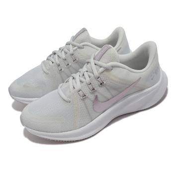 Nike 慢跑鞋 Wmns Quest 4 PRM 女鞋 基本款 路跑 灰 紫 DA8723-011 [ACS 跨運動]