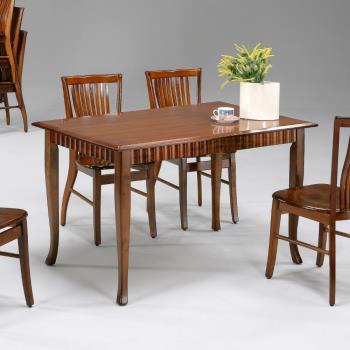 MUNA 歐式4尺餐桌(共兩色)(不含椅)