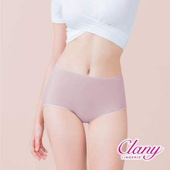【可蘭霓Clany】美膚保養絲蛋白高腰L-Q/2XL內褲 (迷迭紫 2189-91)