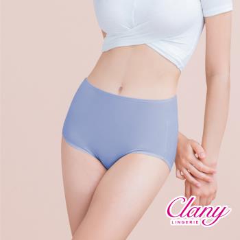 【可蘭霓Clany】美膚保養絲蛋白高腰L-Q/2XL內褲 (群青藍 2189-52)