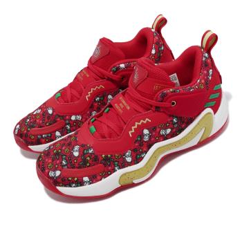 Adidas 籃球鞋 DON Issue 3 GCA 男鞋 紅 金 聖誕版 蜘蛛人 米契爾 DM 愛迪達 GY0322 [ACS 跨運動]