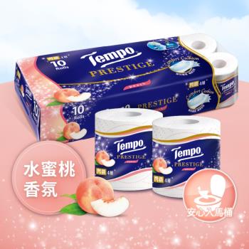 Tempo 閃鑽四層捲筒衛生紙-水蜜桃(10捲/1袋)