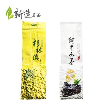 【新造茗茶】 高山輕焙烏龍茶組(阿里山+杉林溪) (150g x4包)  