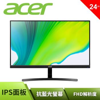 Acer 24型 IPS面板 廣視角螢幕 (K243Y)