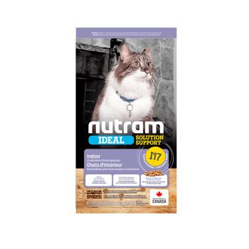 NUTRAM 紐頓 專業理想系列I17 室內化毛成貓雞肉+燕麥-2kg X 1包