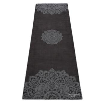 [Yoga Design Lab] Yoga Mat Towel 瑜珈舖巾 - Mandala Black (濕止滑瑜珈鋪巾)