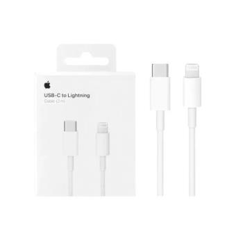 Apple蘋果 原廠iPhone 14/13系列 USB-C 對 Lightning 連接線-2M,A2441