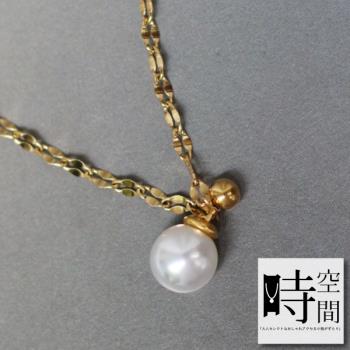 『時空間』法式優雅珍珠造型項鍊 -單一款式