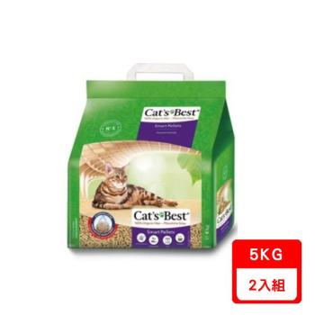 德國凱優Cat′s Best-特級無塵凝結木屑砂(紫標凝結型)5kg X2包組