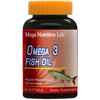 美國Mega 亞米加魚油軟膠囊90顆