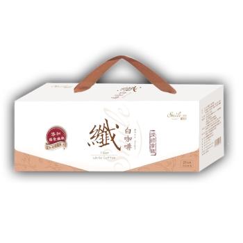 【Smile99】植物性大豆奶精濃郁香醇+纖白咖啡禮盒 (22gx25入/盒)-6盒超值
