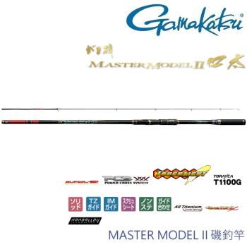 GAMAKATSU MASTER MODEL II 口太 MH53 磯釣竿(公司貨)