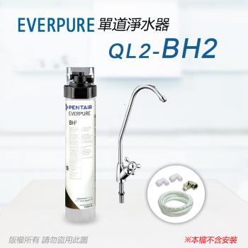【Everpure】美國原廠 QL2-BH2單道淨水器(自助型-含全套配件)