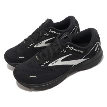 Brooks 慢跑鞋 Ghost 14 GTX 2E 男鞋 寬楦 黑銀 防潑水 Gore-Tex 運動鞋 1103682E020 [ACS 跨運動]