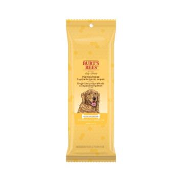 (3入組)Burts Bees®小蜜蜂爺爺-天然肌蜜-蜂蜜萬用潔膚巾(犬用)50張/包