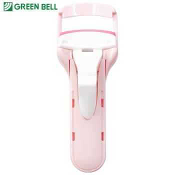 日本製GREEN BELL自然捲翹專利寬弧型睫毛夾子EC-75大(輕巧省力推桿;寬34mm;弧度36.5R)廣角美睫夾