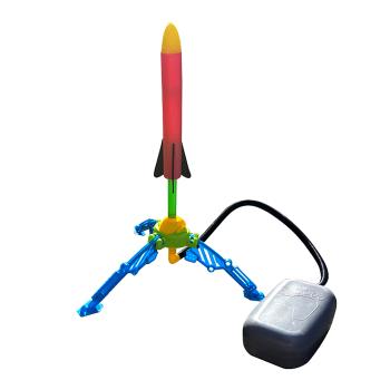 【孩子國】飛天火箭/腳踩火箭/氣壓火箭玩具(可調角度/露營遊戲/戶外活動放電必備)