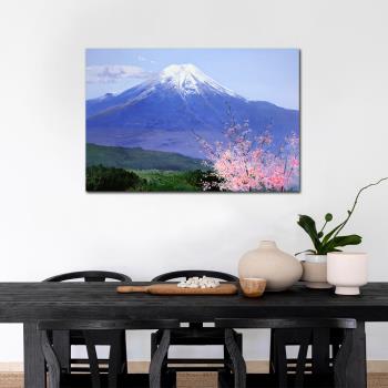 御畫房 富士山 國家一級畫師手繪油畫60×90cm
