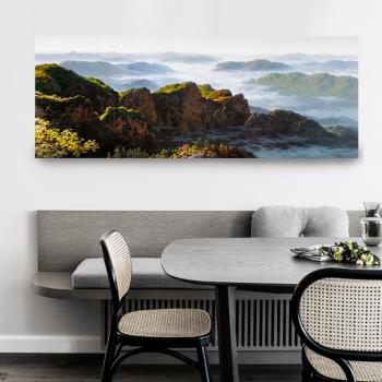 御畫房 黃山雲海 國家一級畫師手繪油畫60×120cm
