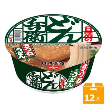 【 日清】咚兵衛油豆腐烏龍麵(12碗/箱)