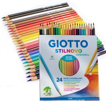 義大利 GIOTTO STILNOVO 水溶性色鉛筆(24色)