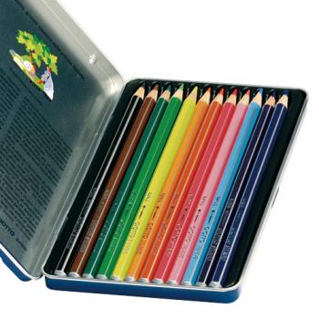 GIOTTO STILNOVO 水溶性彩色鉛筆(12色)鐵盒