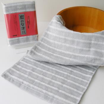 【ORIM】日本今治產紀州備長炭搓仙擦澡巾單入 EUSEEL優秀生活公司貨