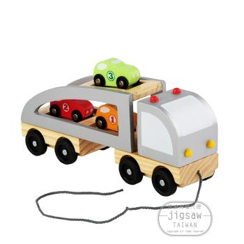 Jigsaw 兒童玩具車交通運輸車/雙層卡車