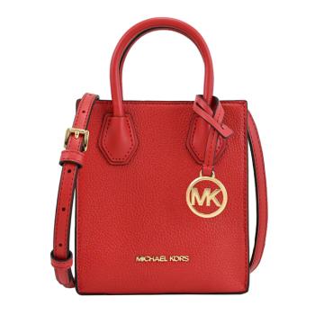 MICHAEL KORS Mercer 經典LOGO迷你兩用托特包.紅