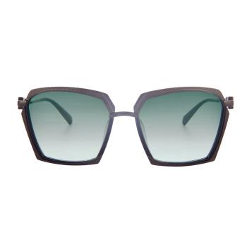 Miro Piazza 時尚藝術太陽眼鏡-自我系列-G.R.A.N.D-深灰綠-100% 阻隔紫外線 UVA 及 UVB