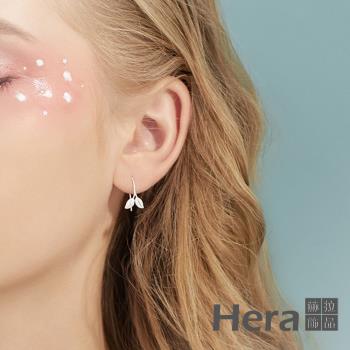 【Hera 赫拉】925銀小巧可愛葉子森林耳釘 H111032305