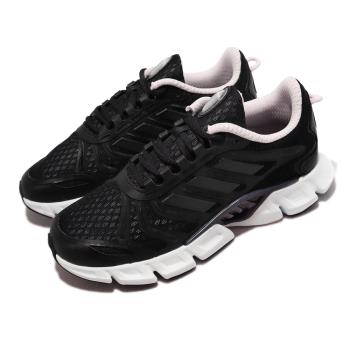 adidas 慢跑鞋 Climacool W 女鞋 黑 白 透氣 散熱 緩震 運動鞋 反光 環保原料 愛迪達 GX5600 [ACS 跨運動]