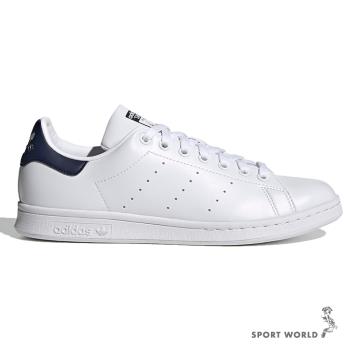 Adidsa 男鞋 女鞋 休閒鞋 Stan Smith 皮革 白 藍【運動世界】FX5501