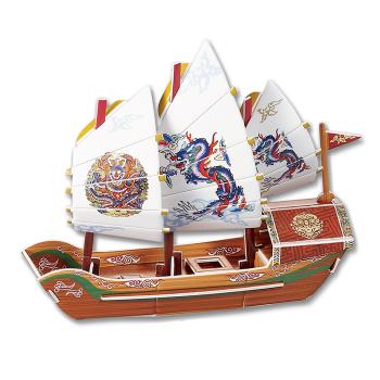 【FUN PUZZLE】3D拼圖-迷你中式帆船