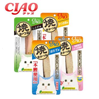 (CIAO)燒魚柳條*12入 日本原裝進口 貓零食 貓魚柳條