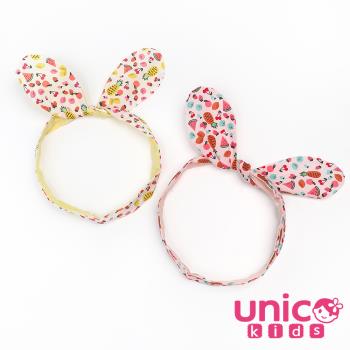 UNICO  韓版 兒童可愛圖案造型兔耳朵髮帶