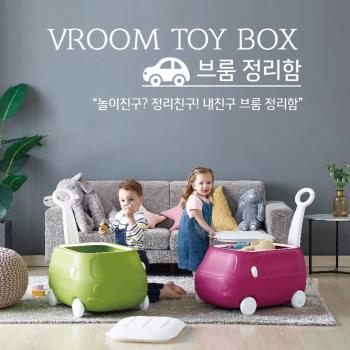 【韓國YAYA】手拉車造型收納箱