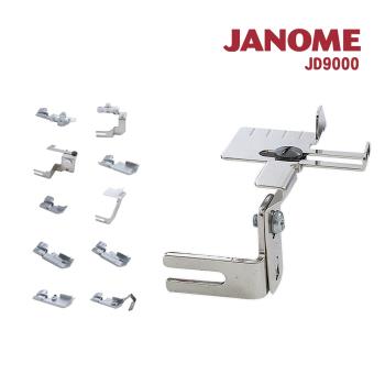 日本車樂美JANOME 氣動式拷克機專用11件壓布腳組合JD9000